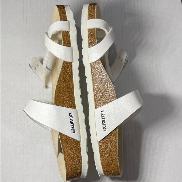 Birkenstock NWOB White Sandals Razon Social White Butterfly Mayari Size 9 / 40 - Picture 6 of 6